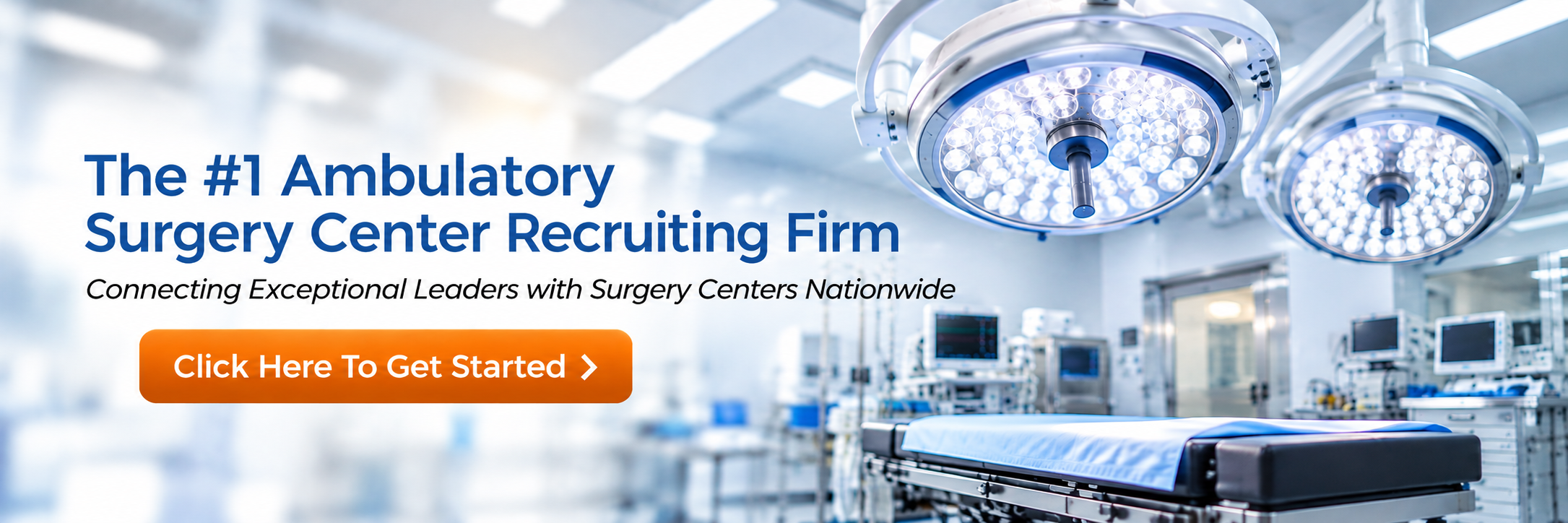 Modern Operating Room Recruiting Banner